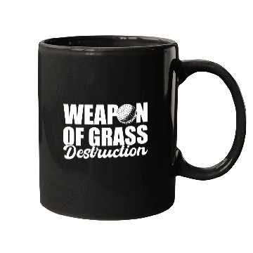 Discover Weapon Of Grass Destruction Professional Golfer Mugs