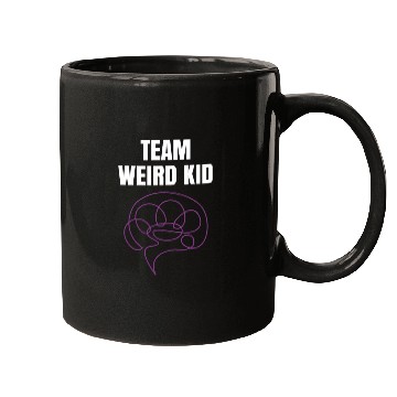 Discover Team Weird Kid Mugs