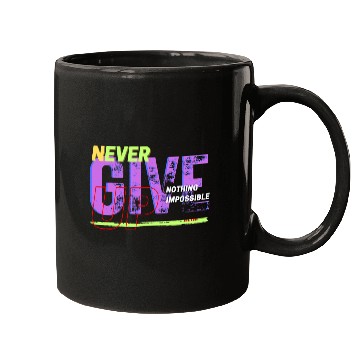 Discover never give up Mugs