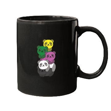 Discover Ceterossexual Flag Pride Lgbtq Cute Panda Mugs