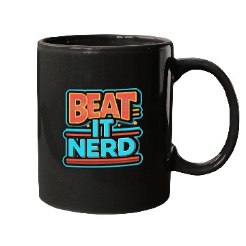 Discover Beat it Nerd 8 Mugs