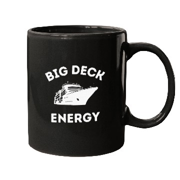 Discover Cruise Ship Big Deck energy Mugs