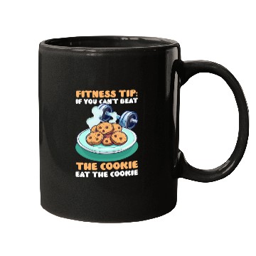 Discover Cookie Lover Can't Beat Cookie, Eat the Cookie Mugs