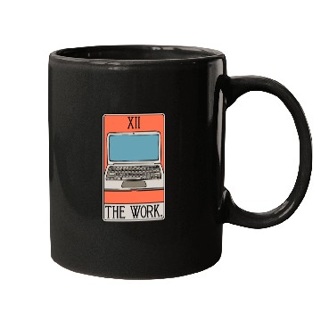 Discover The Work - Tarot Card - Workaholic Entrepreneur Mugs