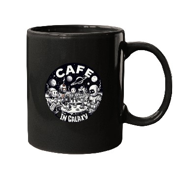 Discover Galaxy Cafe Mugs