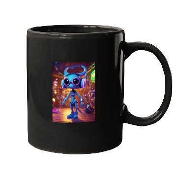 Discover adorable stylish alien carto Mugs