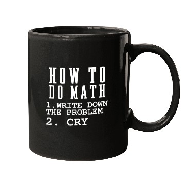 Discover How To Do Math Mugs
