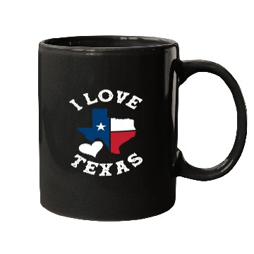 Discover Texas I Love Mugs