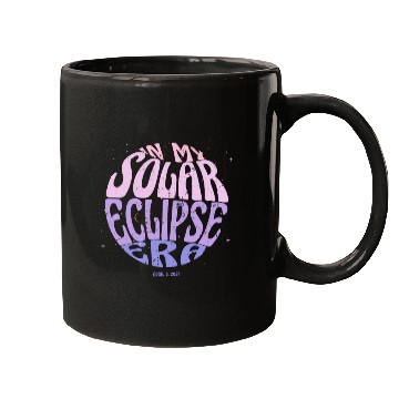 Discover In My Solar Eclipse Era Groovy April 8th 2024 Mugs