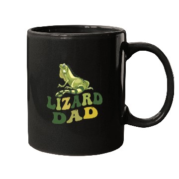 Discover lizard dad Mugs