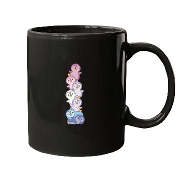 Discover Bigender Flag Pride Lgbtq Cute Penguin Mugs