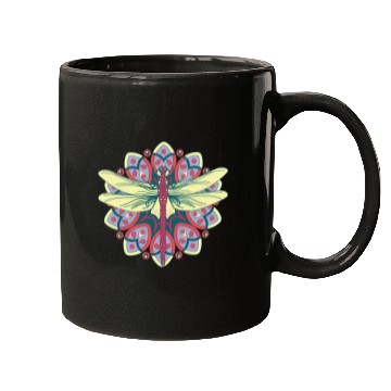 Discover Colorful Dragonfly Nature Insects Mugs