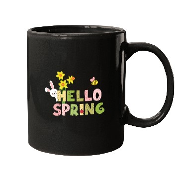 Discover hello spring Mugs