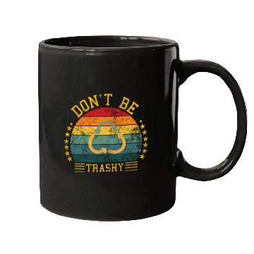 Discover world wild save environment don't be trashy Mugs