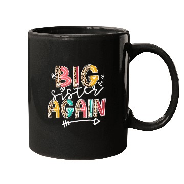 Discover Big Sister Again Soon To Be Sis Announcement Mugs