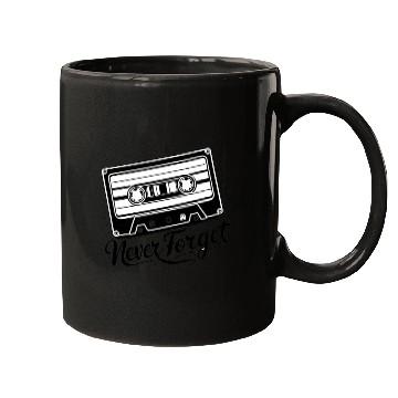Discover a cassette tape never forget Mugs