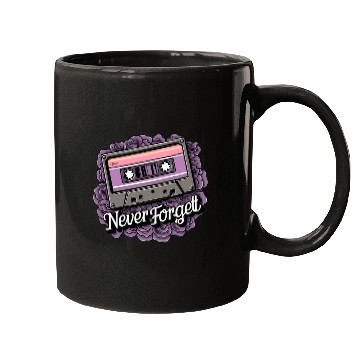 Discover A cassette tape colored with roses 11 Mugs