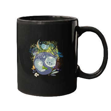 Discover Design Abstract Cat Unique Art Mugs