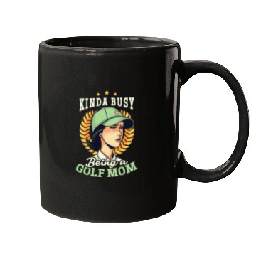Discover Golfing Mom Busy Because Golf Mom Mugs