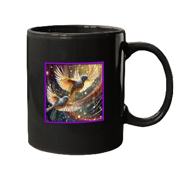 Discover Whirly Birds in the Dazzle - 1 Mugs