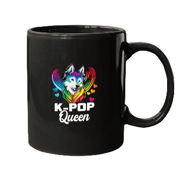 Discover Kpop Queen Bias Wolf Korean Pop Merch Kpop Mugs