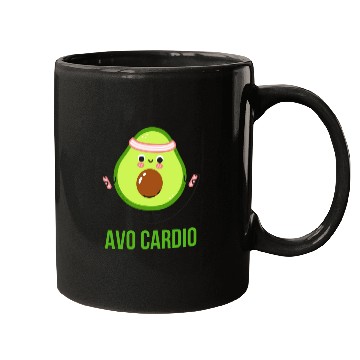 Discover Avocado Gym Avocardio Mugs