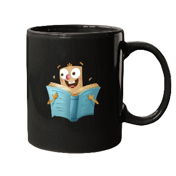 Discover Happy Book Lover Reading Adventure Mugs