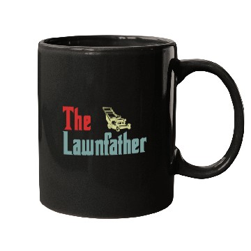 Discover Lawn Mowing Lawnfather Father's Day Funny Mugs