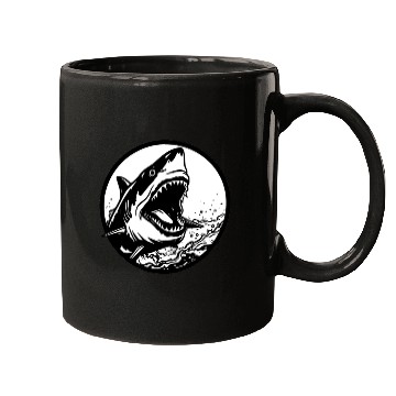 Discover Great White Shark - Ocean Shark - Shark Lover Mugs