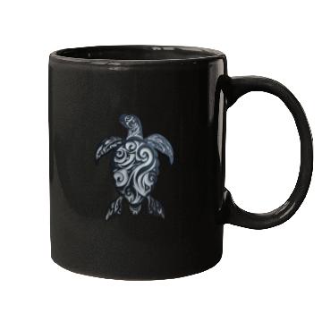 Discover Tribal Sea Turtle Mugs