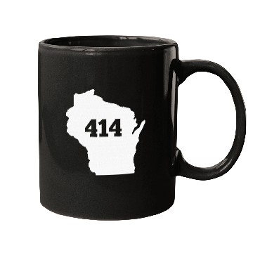 Discover Wisconsin 414 Area Code Mugs