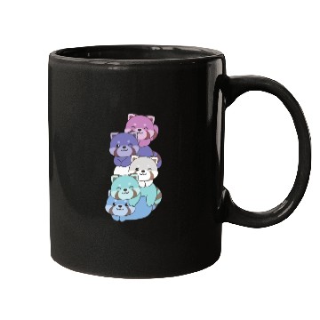 Discover Spectrasexual Flag Pride Lgbtq Cute Red Panda Mugs