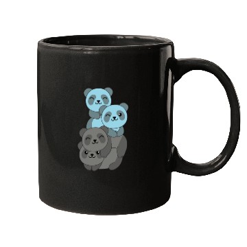 Discover Car Flag Pride Lgbtq Cute Panda Mugs