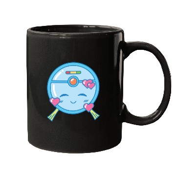 Discover Adorable Kawaii Vacuum Robot Mugs