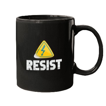 Discover Resist Electrical Engineer Physicist Electrician Mugs