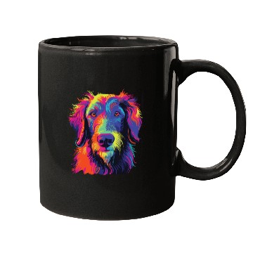 Discover Watercolor Colorful Scottish Deerhound Mugs