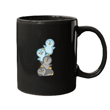 Discover Car Flag Pride Lgbtq Cute Penguin Mugs