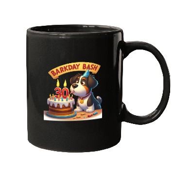 Discover 30th Birthday Bark Bash Mugs