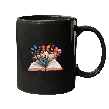 Discover open book Mugs