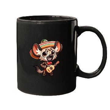 Discover Cinco de Mayo Hyena Giraffe Mariachi Mugs