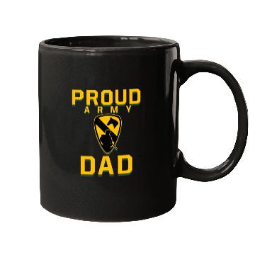 Discover PROUD ARMY DAD Mugs