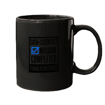 Discover Retirement - Retired Data-Scientist Mugs