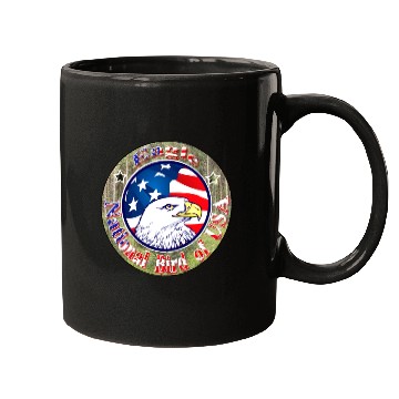 Discover Hanes Youth Mugs USA Eagle