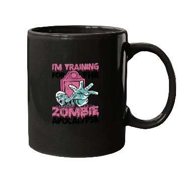 Discover I'm Training For The Zombie Apocalypse 13 Mugs