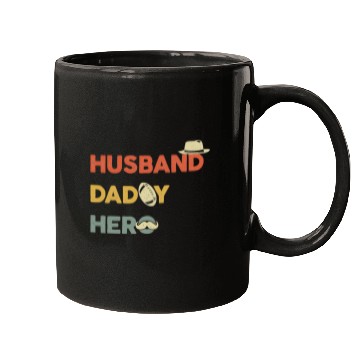 Discover Multi-Role Hero: Husband & Dad Mugs