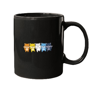 Discover Aroace Flag Pride Lgbtq Cute Fox Mugs
