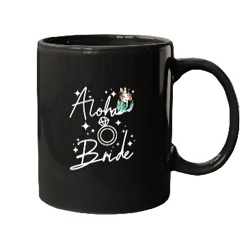 Discover Hawaii Wedding Bride Bridesmaid Aloha bride Mugs