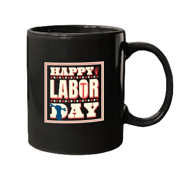 Discover Happy Labor Day Holiday Greetings Mugs