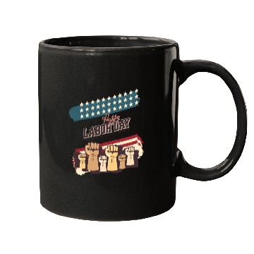Discover Labor Day Fists Raised Mugs