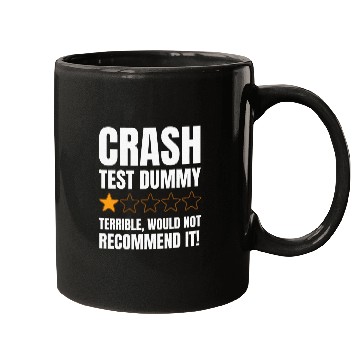 Discover Broken Bone Injury Gifts Crash Test Dummy Mugs